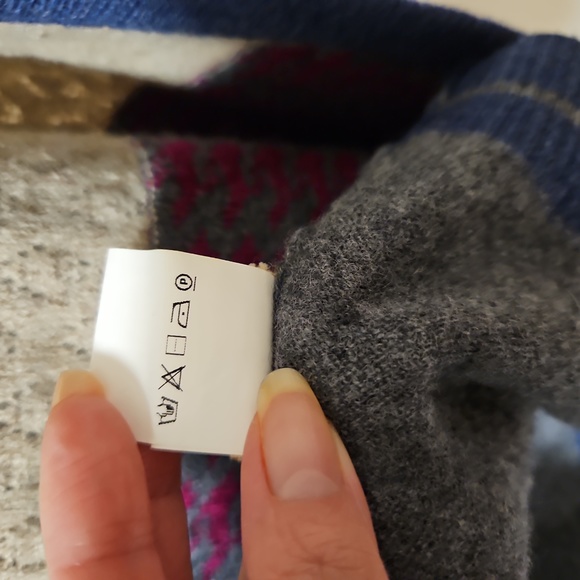 Boho Knitted Patchwork Cardigan - Picture 10 of 12